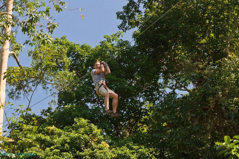 Летим с бриз на zip-line