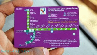 Еднократен билет за Skytrain на Банкок