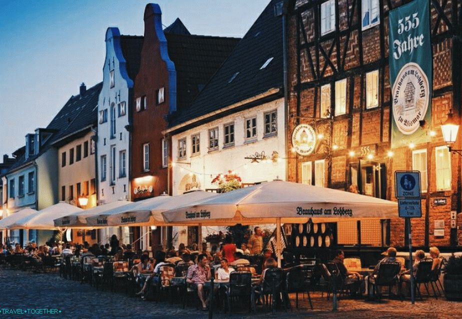 Улични ресторанти в Висмар