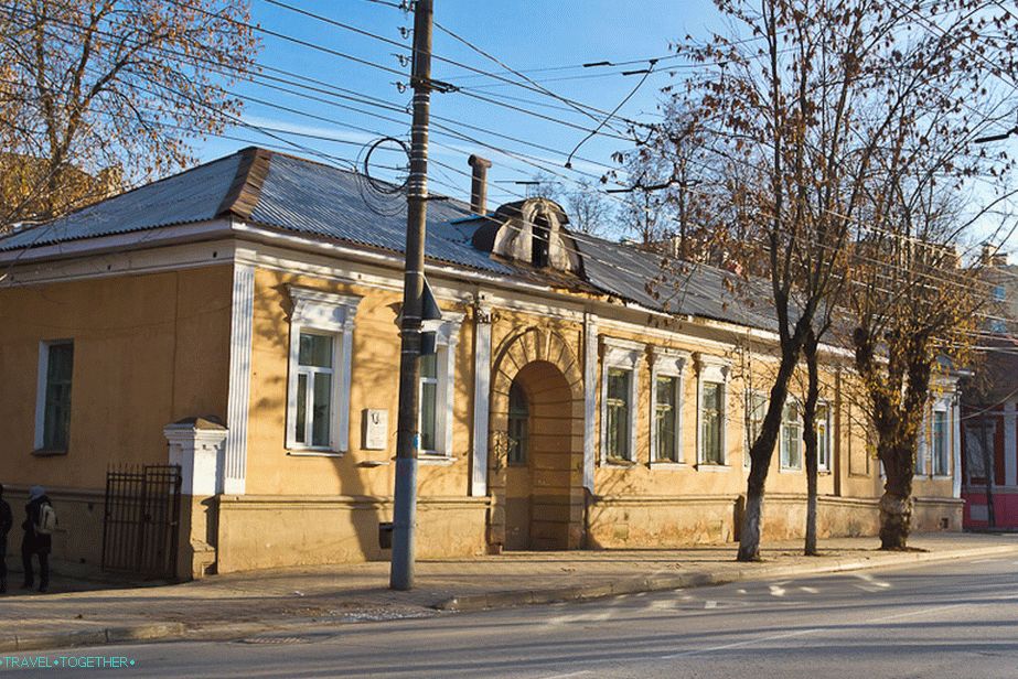 Същата къща, в която е живял писателят Б. К. Зайцев