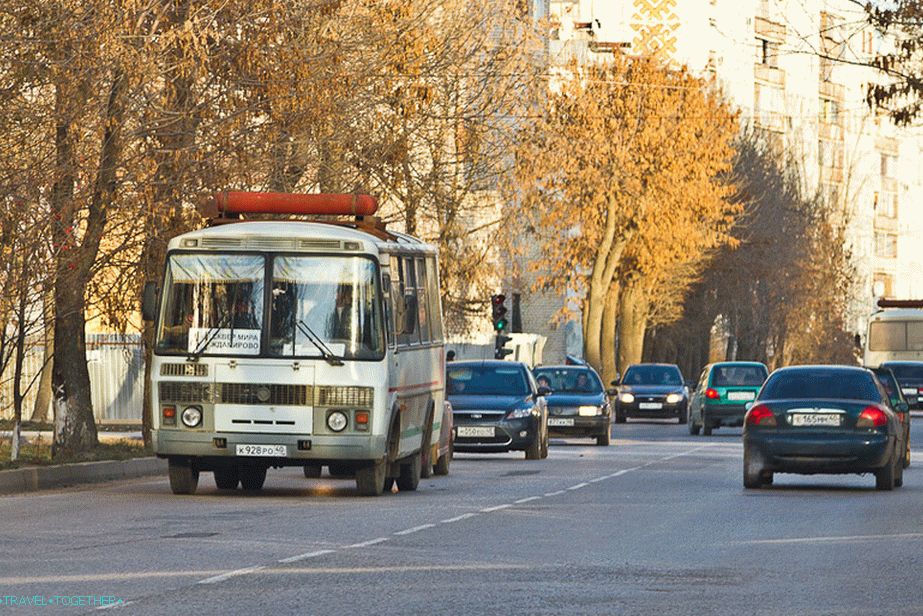 В Калуга автобусите се движат с газ